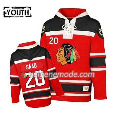 Kinder Eishockey Chicago Blackhawks Brandon Saad 20 Rot Sawyer Hooded Sweatshirt